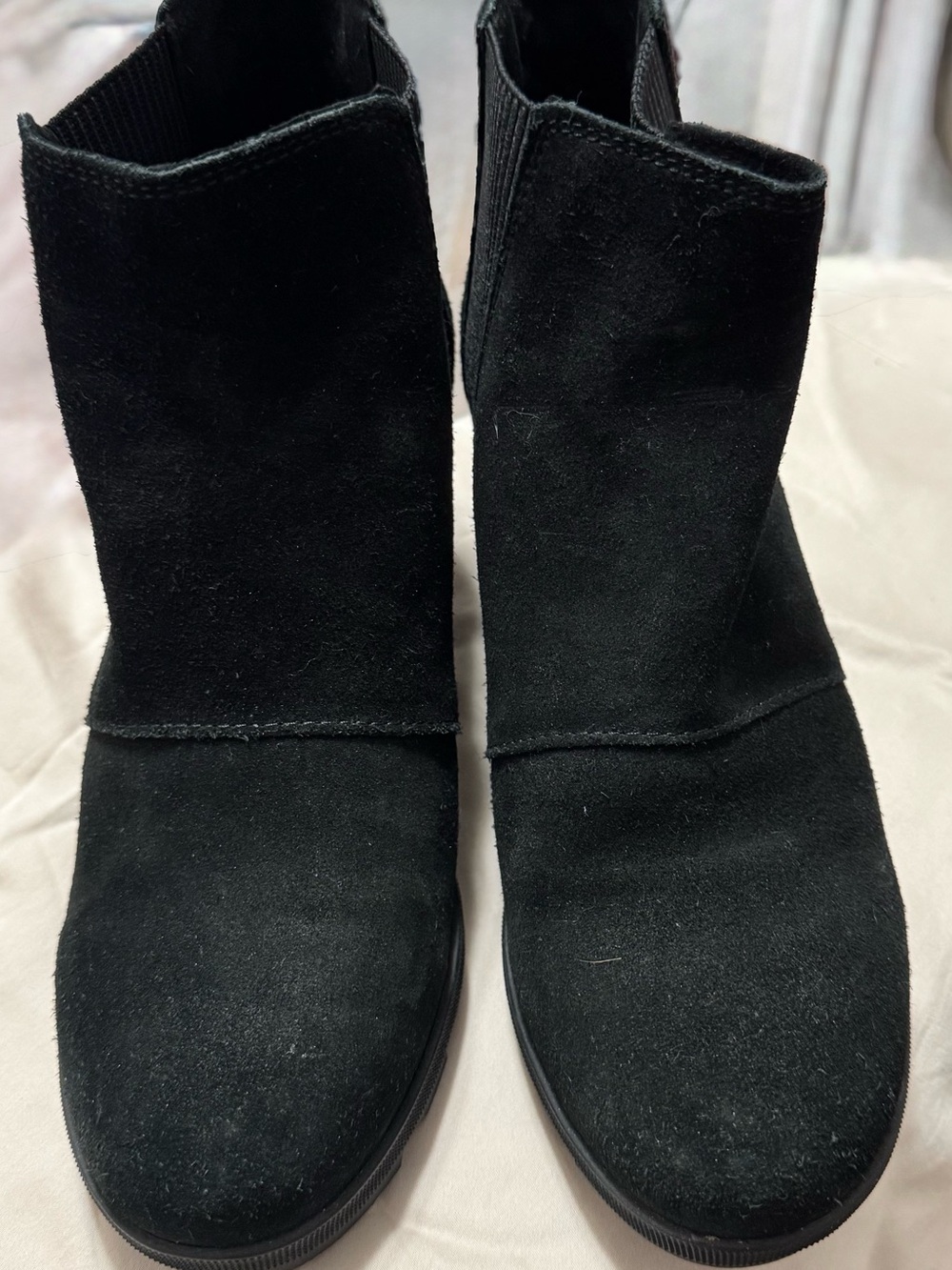 Sorel Joan of Arctic Wedge II Chelsea Boot Black